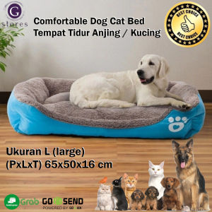 Comfortable Dog Bed Tempat Tidur Hangat Empuk Anjing Kucing Large