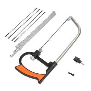 Gergaji Multifungsi Magic Saw Set – Gergaji Tangan Serbaguna Carbon Steel untuk Kayu Besi Pipa PVC Bambu Aluminium + Glass Cutter
