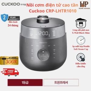 Nồi cơm điện tử áp suất cao tần Cuckoo 1.8 lít CRP-LHTR1010 - Áp suất kép - Bảng điều khiển thông minh