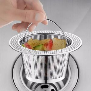 [SUS 304] Lọc Rác Bồn Rửa Chén Lọc Rác Bồn Rửa Bát [HÀNG LOẠI I] Chuẩn inox304 Chịu Lực Loại Siêu To