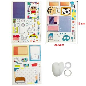 Quiet Book Diy Mainan Karakter Kartun Mainan Edukasi Busy Book Buku Aktifitas Anak Anak Mudah Disusun Bahan Kertas Art Tebal Tidak Mudah Rusak Diy Mainan Lucu HHG