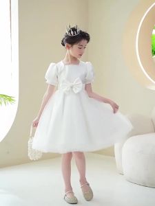Fluffy Yarn Flower Girls Costume: The Perfect Summer Wedding Attire