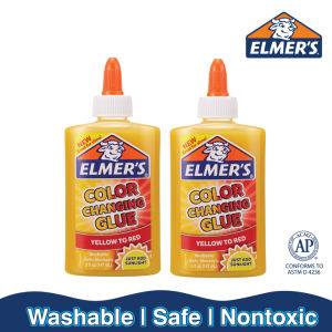 Elmer’s Color Changing Glue [Yellow – Bundle of 2]