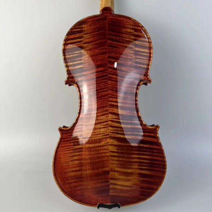 Violin gỗ nguyên khối cao cấp, sơn cashew thủ công, violin gỗ nguyên ...