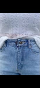 [ Waistband Extender No Nails No Sewing Adjustable and Telescopic Metal Buttons ] Easy Installation No Nails or Drilling Required Jeans Waist Adjustment Button