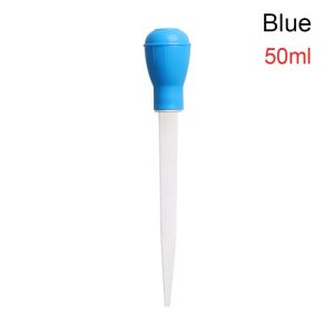 LETIGO 30/50ml Pipe Tube BBQ Supply Fish Tank Siphon Pump Pipette Dropper Waste Remover Aquarium Clean Tool