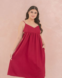 Hey Candy Holidazzle Raya Linen Dress