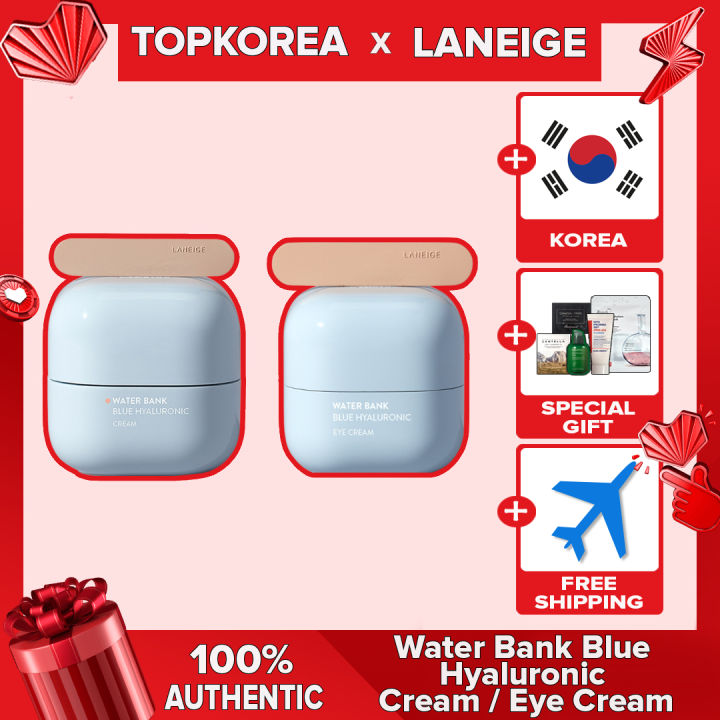 ★LANEIGE★ Water Bank Hydro (gel) Cream /50ml/ Water Bank Blue Hyaluronic Cream 45ml / Eye Cream