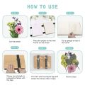 (CFEB) 1 Set Plant Specimen Tool Kit DIY Dry Flower Press Wooden Plant Press Tool Flower Press Kit Plant Leaf Press Set. 