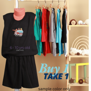 MUSCLE TERNO SHORT FOR KID 6-10 YRS OLD 1 PAIR AVAILABLE