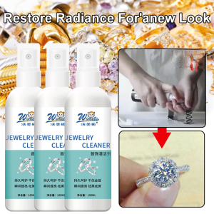 【Remove Tarnish Like New】Gold and Silver Jewelry Cleaner Long-lasting Shine