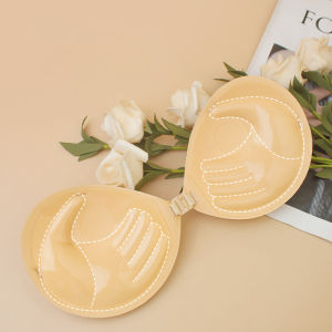 Hand-Shaped Silicone Bra Pads – Instant Lift & Cleavage Enhancement with Ultra-Strong Adhesion