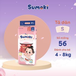 TÃ QUẦN TÃ DÁN DÀNH CHO EM BÉ SUMOKI THẤM HÚT TỐI ĐA SIÊU MỎNG CHỐNG TRÀN HIỆU QUẢ