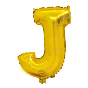 Balon Foil Huruf Gold A-Z Balon Foil Angka 0-9 Ukuran 40cm