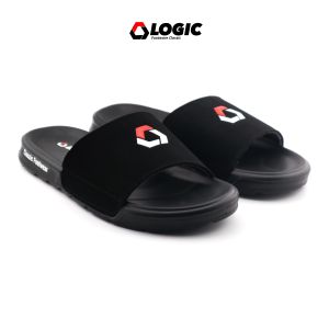Logic - Sandal Slide On Pria Logo Simple