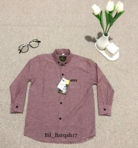 NEW Kemeja Anak Laki-Laki Umur 1-14 tahun Lengan Panjang/Baju Kemeja Anak Cowok Terbaru/Hem Anak Laki-Laki/Kemeja Anak Murah/Bil Barqah17