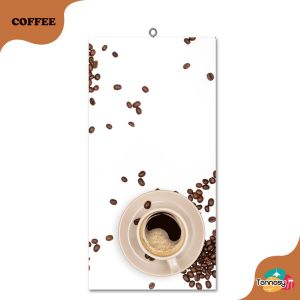 TENNESY HIASAN DINDING COFFEE BEAN CUP KOPI 20x40CM WALL DECOR PAJANGAN KAYU POSTER DEKORASI DINDING CAFE KAMAR RUANG TAMU RUMAH