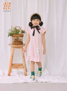 Kinycurly Baju Anak Perempuan Velma Dress 1-8 tahun