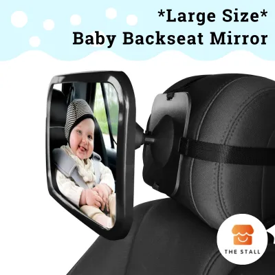 Infant Car Seat Rear View Mirror/Baby Backseat Mirror/Baby Safety Mirror/Adjustable Backseat Baby Car Mirror
