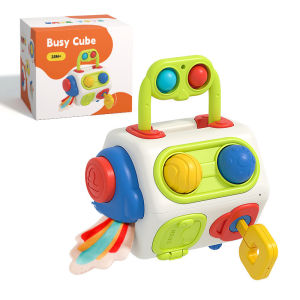 SG EmmAmy® Octahedron Montessori Cube Toys Sensory Busy Baby Practice Skills Drawer Cube Fidget Educational Toys