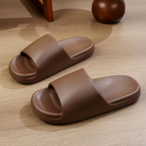High-End Home Slippers For Women In Summer Thick-Soled Suitable For Couples Non-Slip Odor-Resistant For Men