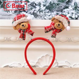 Christmas Headband Elk Snowman Headband Party Decorations Christmas Hair Accessories Accessories