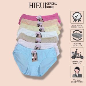 Quần Lót Nữ Cotton Thái Thấm Hút Tốt Co Giãn 4 Chiều Thoải Mái Hieu Store24h - 88651