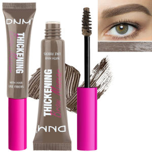 Professional Makeup Thickening Eyebrow Gel With Brush Brow Tinted Dye Waterproof & Long-lasting Brow Makeup Tattoo Shade Eyebrow