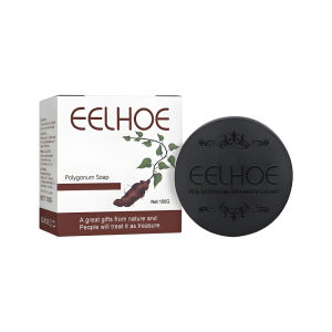 KADAIE EELHOE Pria Rambut Hitam Sabun Penggelap Rambut Sabun Sampo Bar Penggelap Polygonum Essence Hair Darkening Shampoo Bar Soap black pomade penghilang uban penyamar rambut putih pomade hitam