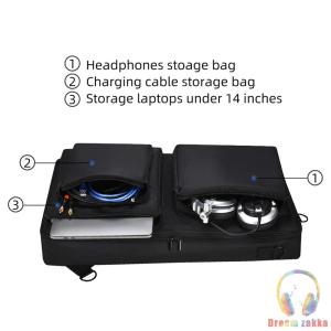 กระเป๋าแบบพกพาระดับพรีเมี่ยมสำหรับอุปกรณ์ควบคุมดีเจ DDJ-SR2ผู้บุกเบิกพร้อมที่จับที่ง่ายและซิปที่ปลอดภัย