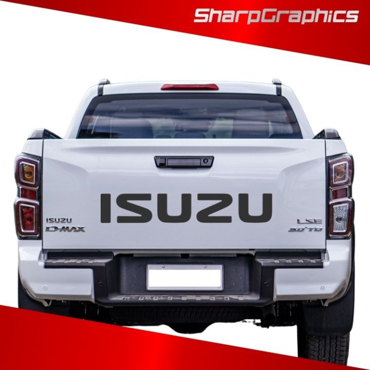 Isuzu for DMAX D MAX Matte Glossy Tailgate Sticker | Lazada PH