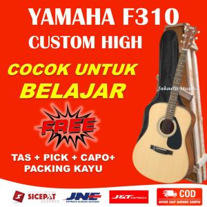 Gitar Akustik Yamaha F310  Elektrik Custom High Quality Tunner Eq 7545R Senar String