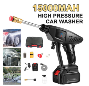 Pressure Car Washer Wireless Lithium Battery Portable Water Gun Charging Home Car Wash Artifact High Pressure Car Washer Keimav
