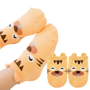 MPKS04 Kaos Kaki Bayi Motif Hewan Kaos kaki Anak Karakter KaosKaki Anti Slip Baby Socks Animal
