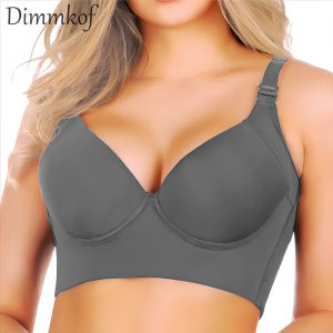 Dimmkof Full Back Coverage Push up Bras Womens Hide Back Fat Deep Cup Shapewear Fat Smoothing Uplift Underwire Bra For Big Bust2026