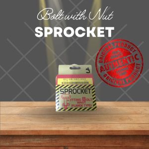 SPROCKET FITTING BOLT WITH NUT (FLANGE TYPE)