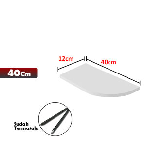 Dekorasi Rak Kayu Minimalis / Rak Hias Kamar & Ruang Tamu - YOSINOGAWA STORE