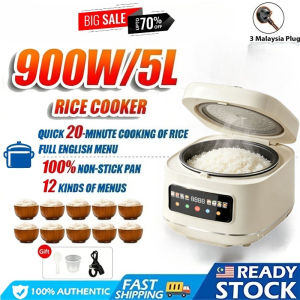 [10 year warranty] KONKA 2/5L Multifunction Digital Rice Cooker Non Stick Pot Periuk Nasi Besar 电饭煲