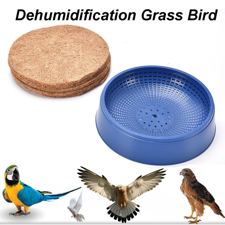 Coconut Palm Fiber Nesting Pad Breathable Natural Bird Bedding Mat For