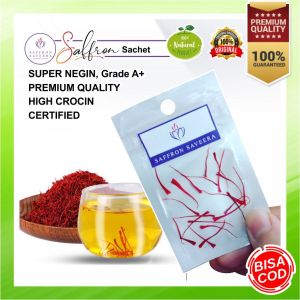 BUNGA SAFFRON / PUTIK SAFRON IRAN ber - SERTIFIKAT RESMI SUPER NEGIN IRAN GRADE A [ SACHET ]  100% ORIGINAL ASLI  BISA UNTUK ISI ULANG FACEMIST / FACE MIST SAFFRON / MINUMAN KESEHATAN