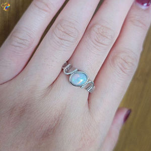 Premium Grade Opal Titanium Adjustable Rings (7 Designs to Choose)