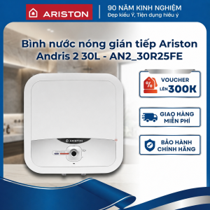 Bình nước nóng Ariston Andris 2 30 Lít - AN2_30R2.5FE   | Màn LED hiện đại tiết kiệm năng lượng dễ lắp đặt bảo hành chính hãng giao hàng miễn phí.