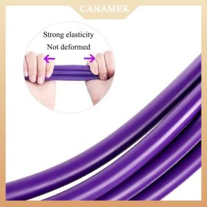 [CANAMEK] Fitness Gum 4 And 6 Tube Latex Pedal Exerciser Sit-up Pull Rope Expander Elastic Bands Yoga Equipment Pilates Workout