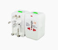 Travel Adaptor internasional colokan listrik universal steker all in1 EU AU UK US Plug multifungsi Colokan Stop Kontak. 
