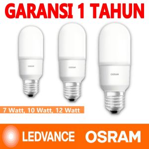 Bohlam Lampu LED Stick 7 Watt 10 12 Putih Kuning E27