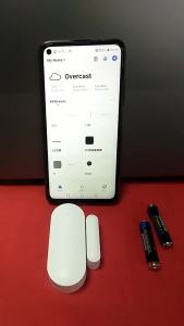 Graffiti wifi Smart Door Magnetic Anti-Theft Alarm app Push notification door and window anti-theft sensor