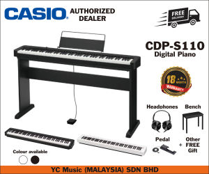 CASIO Digital Piano - CDP-S110 (Full Package)