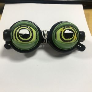 Funny Glasses Pull Cable Wink Crazy Blink Glasses Spoof Selfie Video Toys for Halloween Cosplay New Year gifts for children