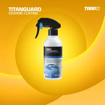 Trapo Titanguard Ceramic Coating (3X Stronger Water Repellant / Oil & Grime Resistant)