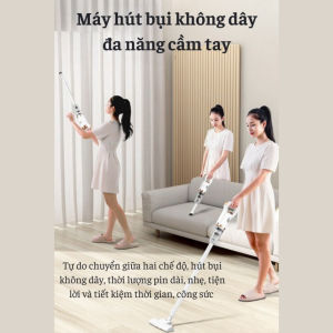 Máy Hút Bụi Cầm Tay Không Dây Đa Năng Điều Chỉnh Độ Dài Lực Hút 8500PA Siêu Mạnh Hút Gầm Giường Sofa Ô Tô...